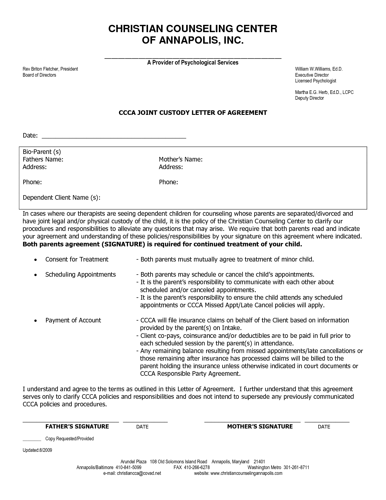 custody-agreement-templates-free-printable-documents