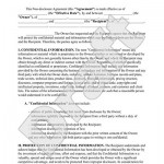 Disclosure Agreement Form