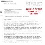 Sample Letter To Irs 