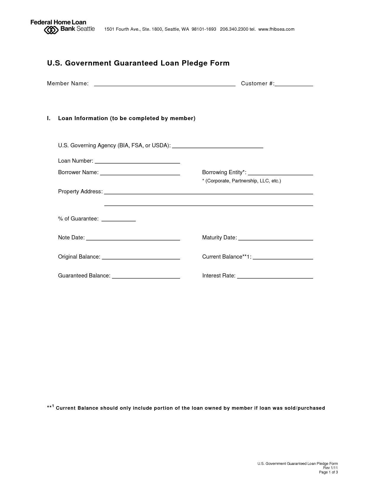 Cash Loan Agreement - Free Printable Documents