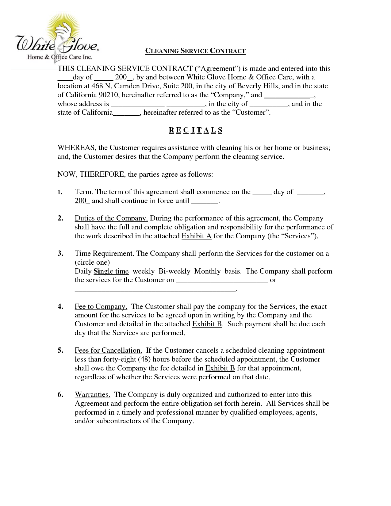 cleaning-service-contract-free-printable-documents