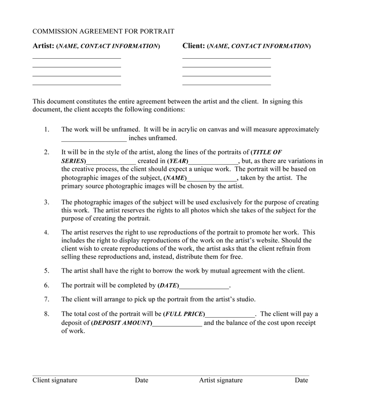 commission-contract-free-printable-documents