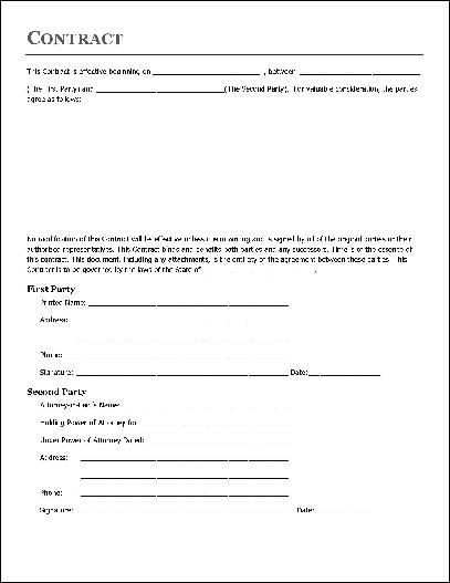 free-printable-contract