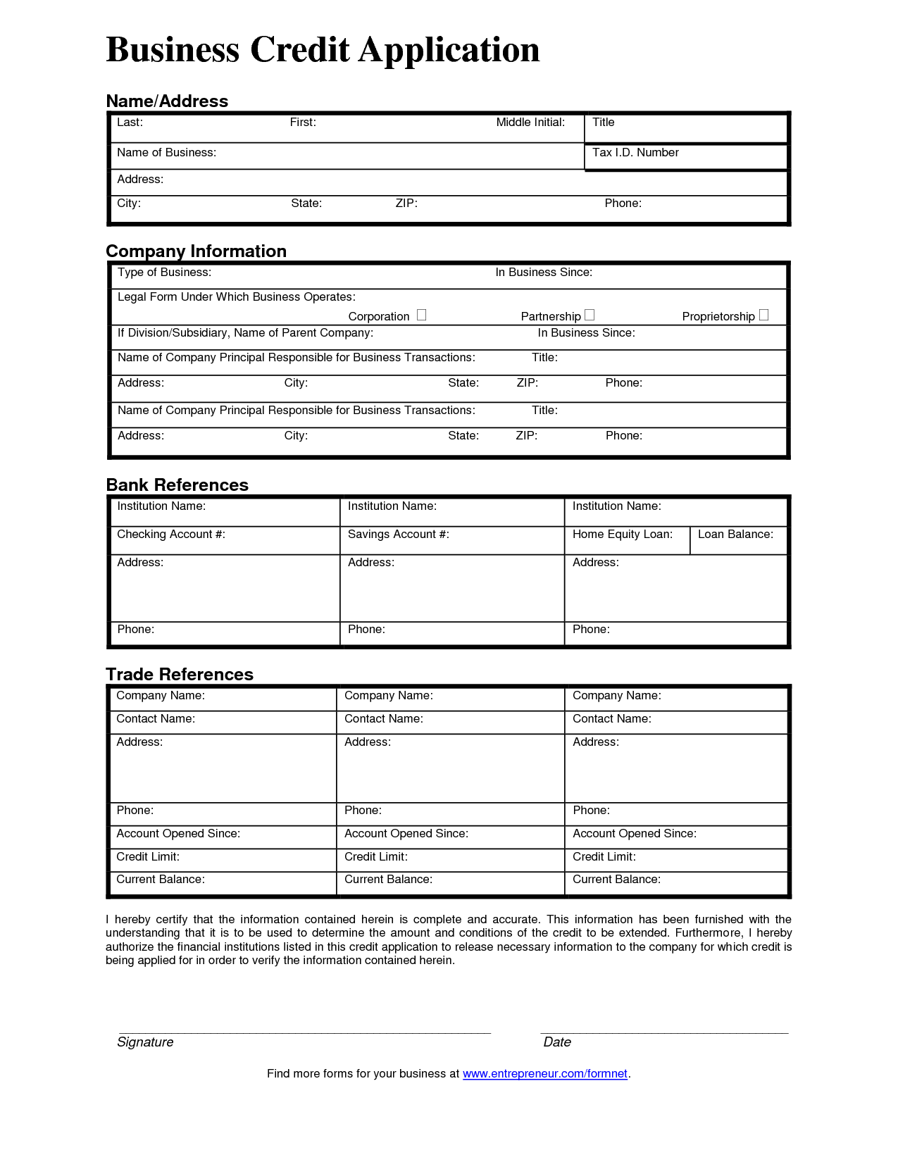 credit-application-form-free-printable-documents