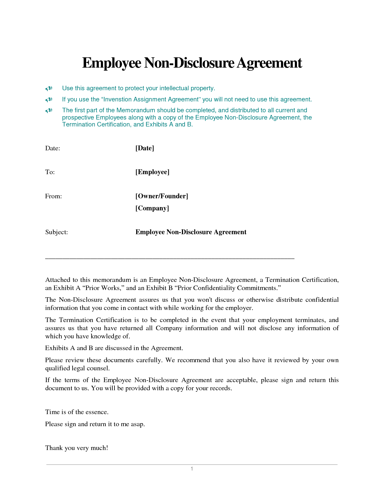 employee-non-disclosure-agreement-format-word-pdf