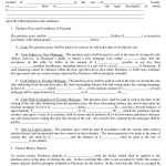 Home Purchase Agreement Template Free