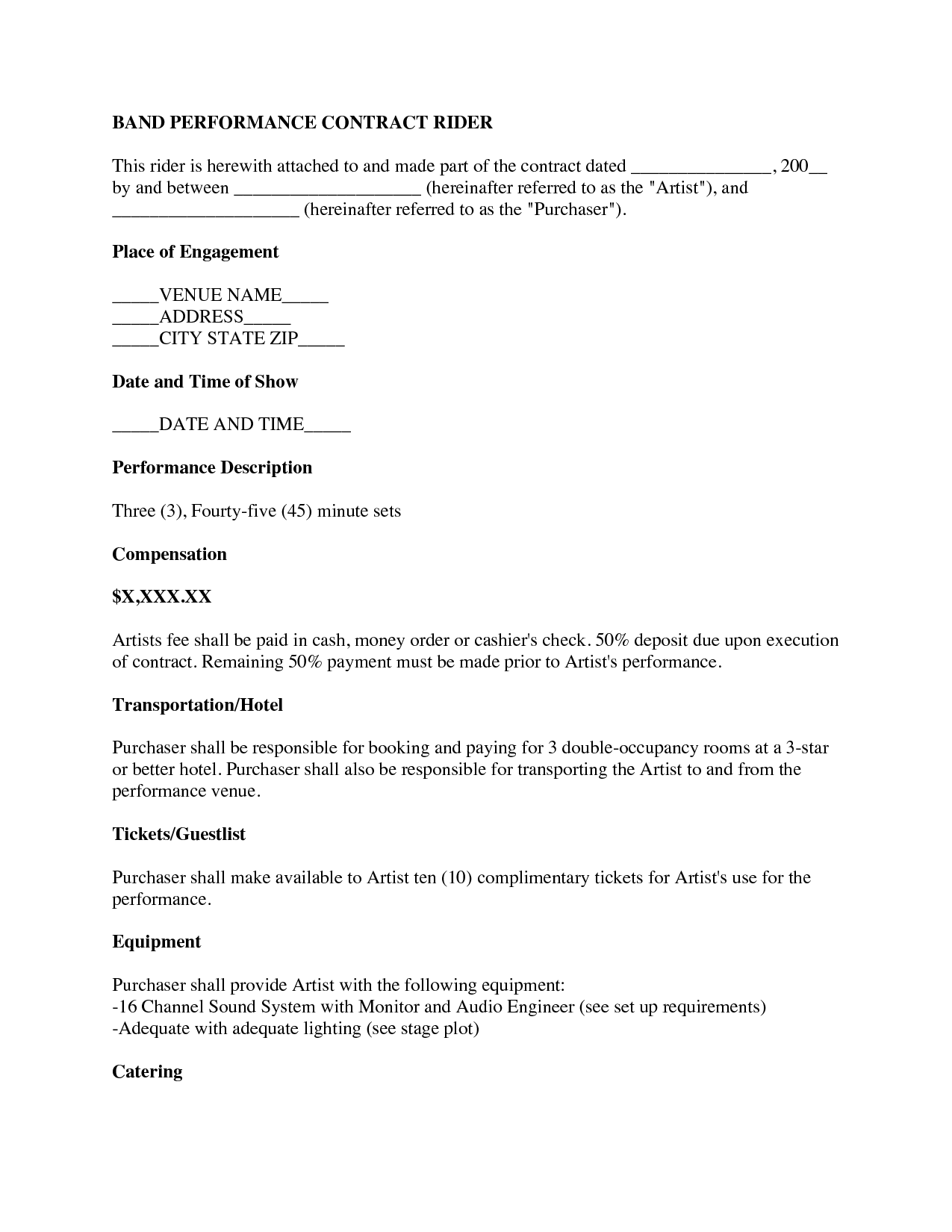 musical-performance-contract-free-printable-documents