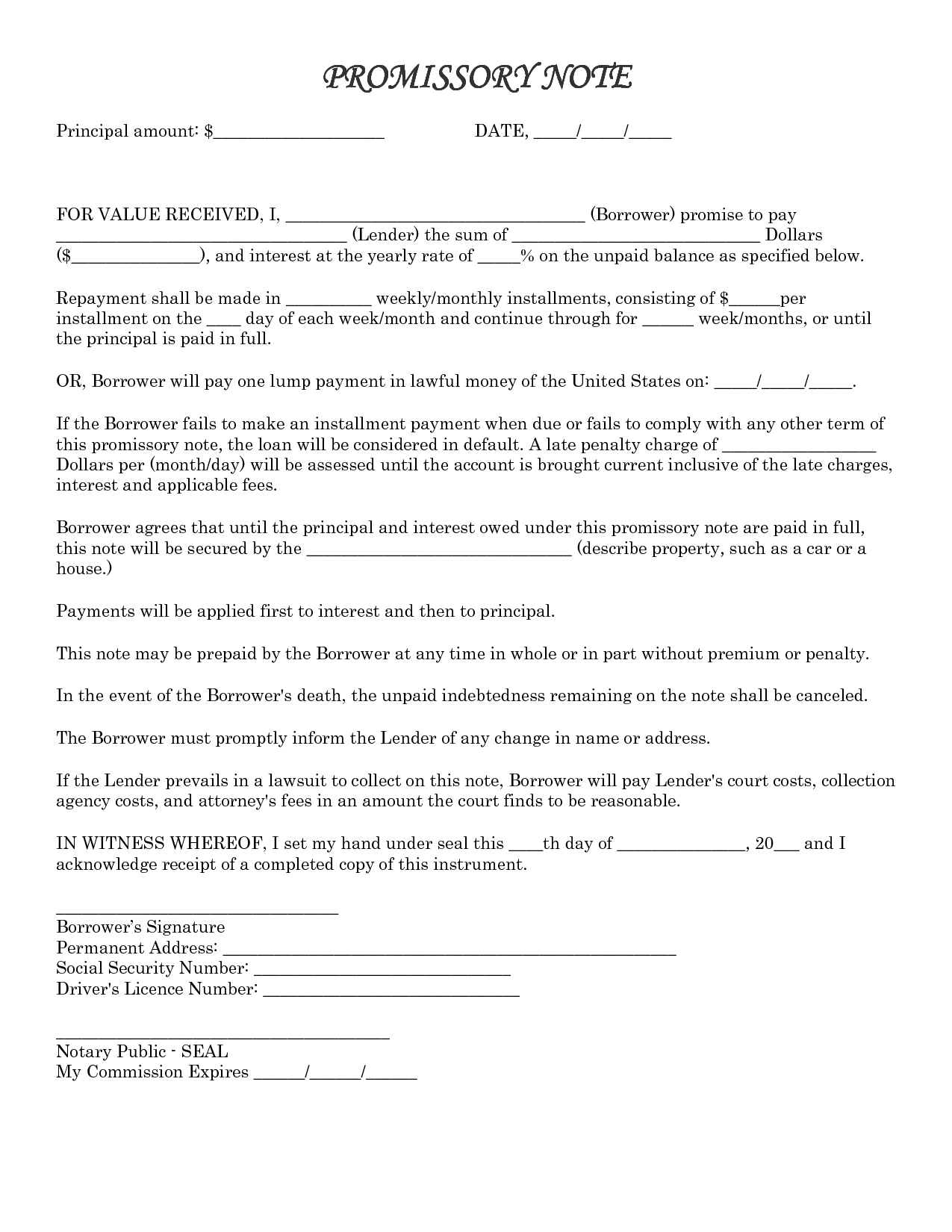 promissory-note-example-free-printable-documents