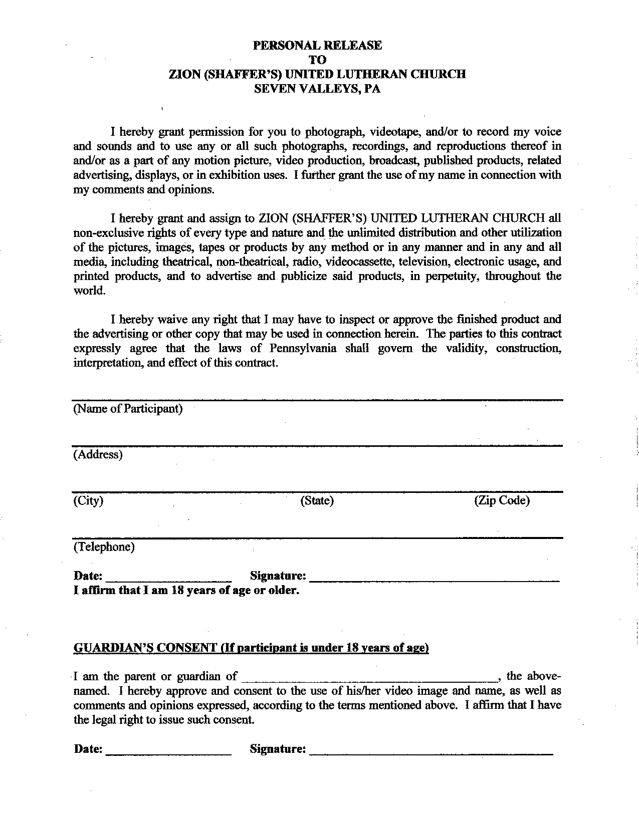 release-form-free-printable-documents