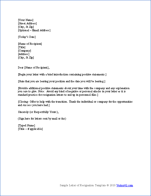 resignation-letter-free-printable-documents