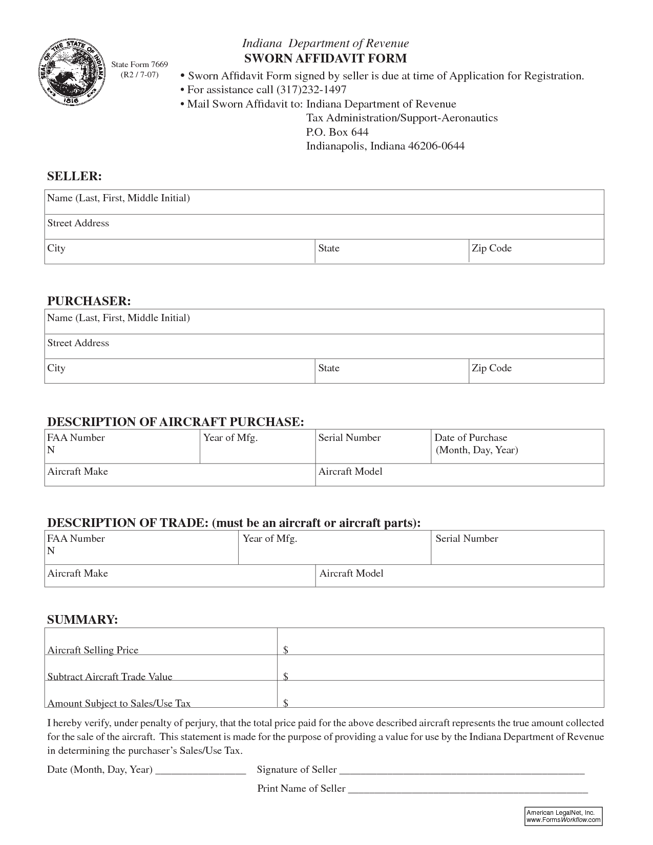 Affidavits Sworn Sample Free Printable Documents Hot Sex Picture 0118