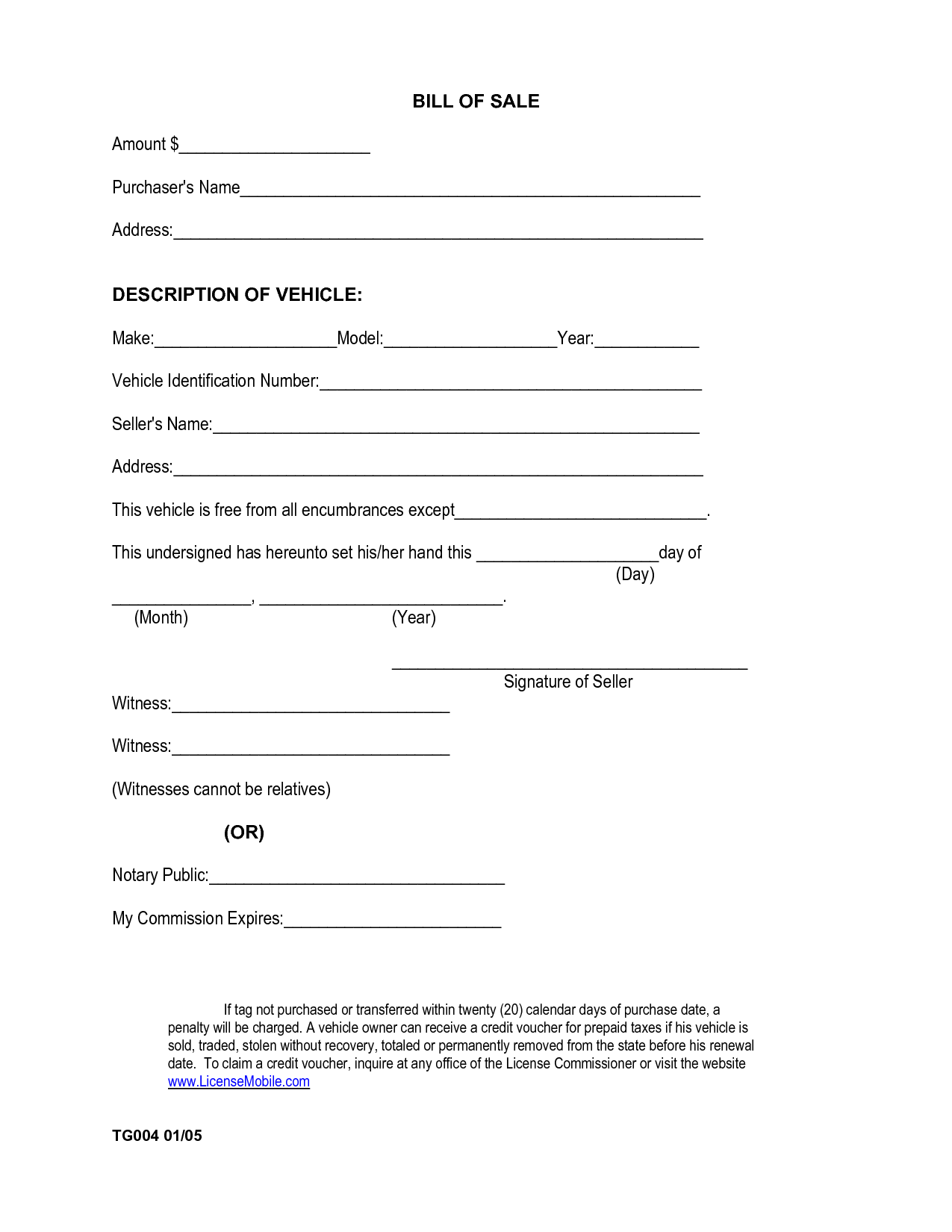 vehicle-bill-of-sale-free-printable-documents