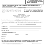 Lawn Service Contract Template 