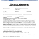 Repair Contract Agreement