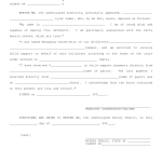 Child Support Agreement Template Free Download