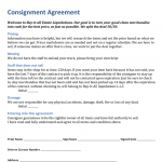 Consignment Contracts