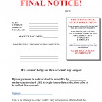 Debt Collection Letter