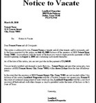 Eviction Notice Template Texas