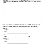 General Liability Release Form 