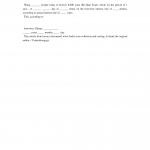 Iou Letter Template