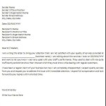 Landlord Complaint Letter 
