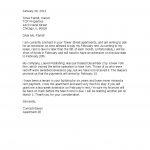 Late Rent Letter To Tenant