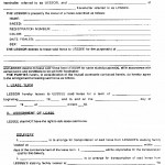 Lease Agreement Forms