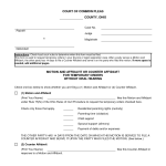 Legal Separation Papers