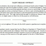 Release Contract
