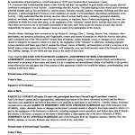 Release Waiver Template