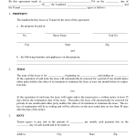 Rent Contract Template