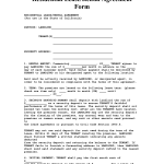 Residential Lease Agreement Form 