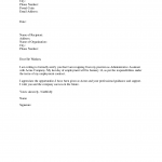 Sample Of Resignation Letter