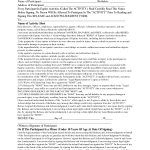 Sample Release Of Liability Form 