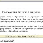 Videographer Contract