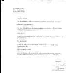 Agreement Letter