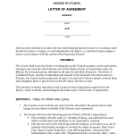 Agreement Letter Template