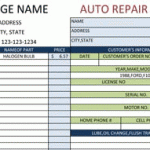 Auto Repair Template