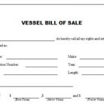 Boat Bill Of Sale