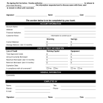 Business Credit Reference Form