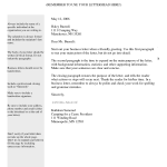 Business Letter Template