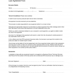 Business Loan Agreement Sample