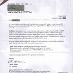 Business Loan Letter