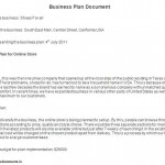 Business Plan Document