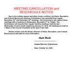 Cancellation Notice Form