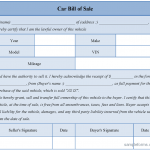Car Sales Form