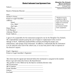 Cash Loan Agreement Form