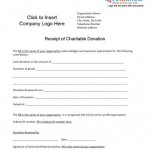Charity Donation Form Template