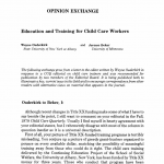Child Care Letter