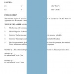 Cleaning Contract Template